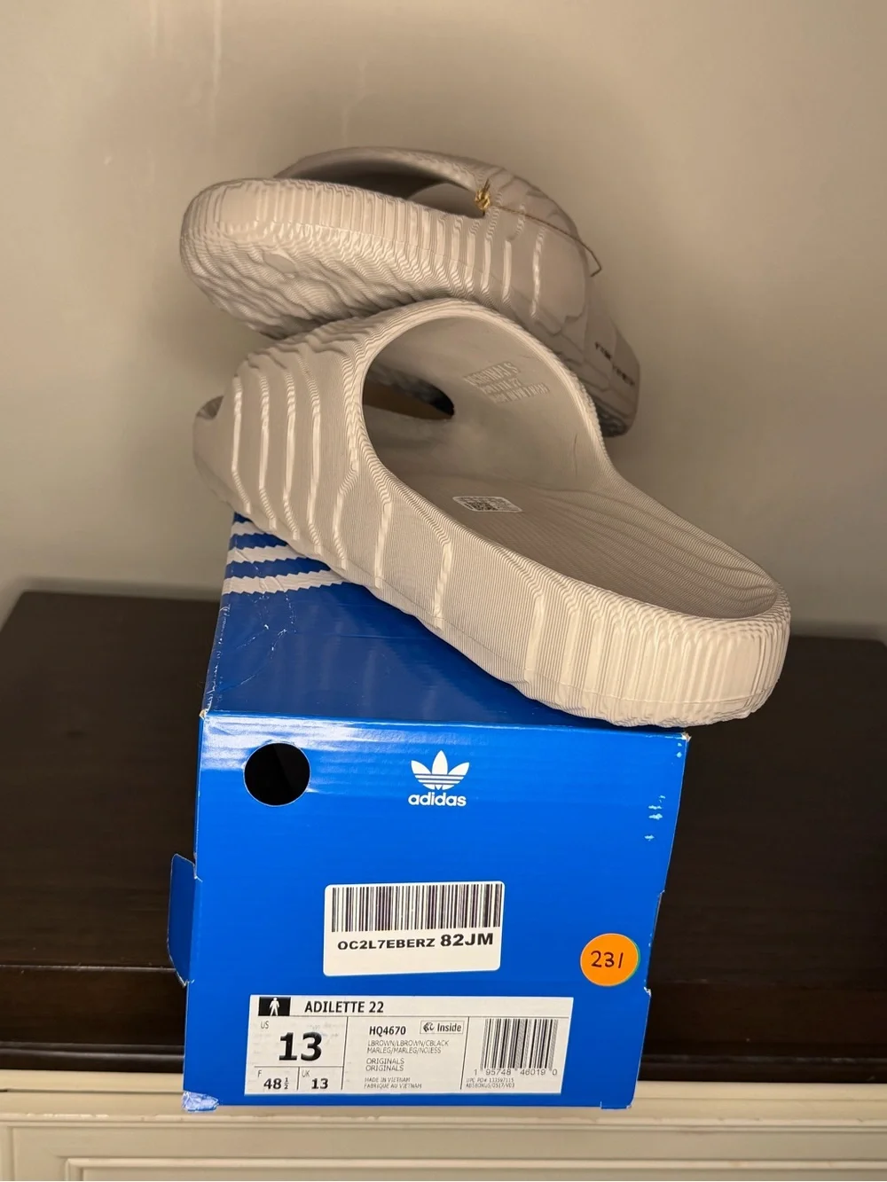 adidas slide sandals